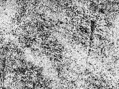 Siyah beyaz grunge. Tehlike örtüsü dokusu. Soyut yüzey tozu ve kaba duvar arkaplanı kavramı. Sıkıntı illüstrasyonu, grunge etkisi yaratmak için basitçe nesnenin üzerine yerleştirilir. Vektör EPS10.