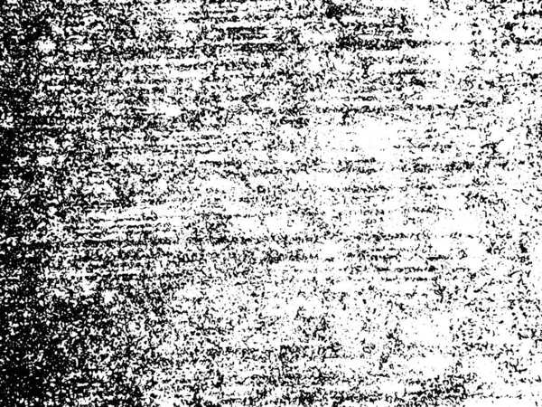 Grunge Noir Blanc Texture Superposition Détresse Poussière Surface Abstraite Concept — Image vectorielle