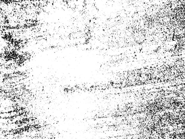 Grunge Noir Blanc Texture Superposition Détresse Poussière Surface Abstraite Concept — Image vectorielle