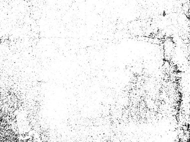 Siyah beyaz grunge. Tehlike örtüsü dokusu. Soyut yüzey tozu ve kaba duvar arkaplanı kavramı. Sıkıntı illüstrasyonu, grunge etkisi yaratmak için basitçe nesnenin üzerine yerleştirilir. Vektör EPS10.