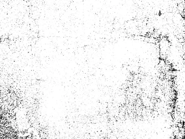 Grunge Blanco Negro Textura Superposición Angustia Abstracto Polvo Superficial Áspero — Vector de stock