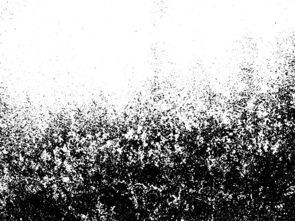 Grunge Blanco Negro Textura Superposición Angustia Abstracto Polvo Superficial Áspero — Vector de stock