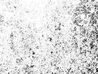 Siyah beyaz grunge. Tehlike örtüsü dokusu. Soyut yüzey tozu ve kaba duvar arkaplanı kavramı. Sıkıntı illüstrasyonu, grunge etkisi yaratmak için basitçe nesnenin üzerine yerleştirilir. Vektör EPS10.