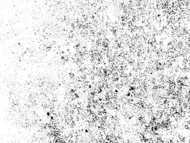 Siyah beyaz grunge. Tehlike örtüsü dokusu. Soyut yüzey tozu ve kaba duvar arkaplanı kavramı. Sıkıntı illüstrasyonu, grunge etkisi yaratmak için basitçe nesnenin üzerine yerleştirilir. Vektör EPS10.