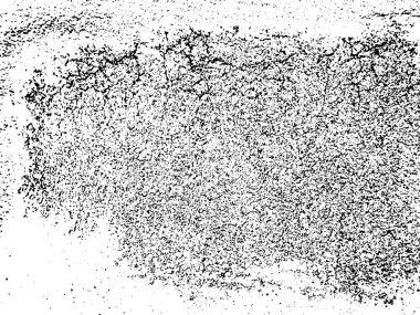 Siyah beyaz grunge. Tehlike örtüsü dokusu. Soyut yüzey tozu ve kaba duvar arkaplanı kavramı. Sıkıntı illüstrasyonu, grunge etkisi yaratmak için basitçe nesnenin üzerine yerleştirilir. Vektör EPS10.