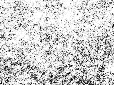 Siyah beyaz grunge. Tehlike örtüsü dokusu. Soyut yüzey tozu ve kaba duvar arkaplanı kavramı. Sıkıntı illüstrasyonu, grunge etkisi yaratmak için basitçe nesnenin üzerine yerleştirilir. Vektör EPS10.