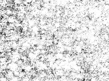 Siyah beyaz grunge. Tehlike örtüsü dokusu. Soyut yüzey tozu ve kaba duvar arkaplanı kavramı. Sıkıntı illüstrasyonu, grunge etkisi yaratmak için basitçe nesnenin üzerine yerleştirilir. Vektör EPS10.