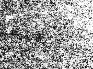 Siyah beyaz grunge. Tehlike örtüsü dokusu. Soyut yüzey tozu ve kaba duvar arkaplanı kavramı. Sıkıntı illüstrasyonu, grunge etkisi yaratmak için basitçe nesnenin üzerine yerleştirilir. Vektör EPS10.