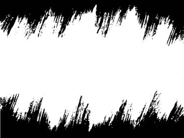 Grunge çerçeve ve sınır. Siyah beyaz grunge. Tehlike örtüsü dokusu. Toz ve kirli duvar arkaplanı. Sıkıntı illüstrasyonu, grunge etkisi yaratmak için basitçe nesnenin üzerine yerleştirilir. Vektör EPS10.