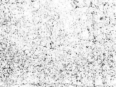 Siyah beyaz grunge. Tehlike örtüsü dokusu. Soyut yüzey tozu ve kaba duvar arkaplanı kavramı. Sıkıntı illüstrasyonu, grunge etkisi yaratmak için basitçe nesnenin üzerine yerleştirilir. Vektör EPS10.