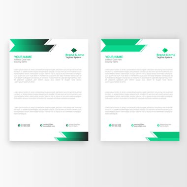 Kurumsal Yaratıcı Modern Harf Başlığı Tasarımı. Şablon Tasarımı.