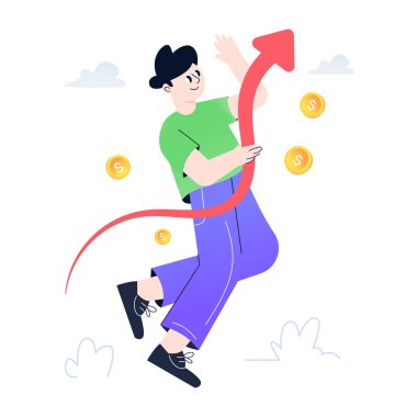 Kalite güvencesinin modern düz vektörü