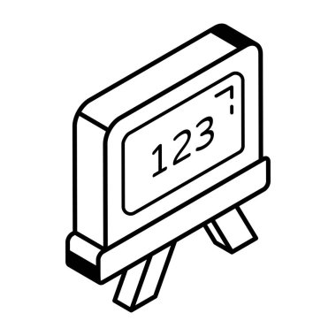 Okuma tahtası satırı düzenlenebilir simgesi