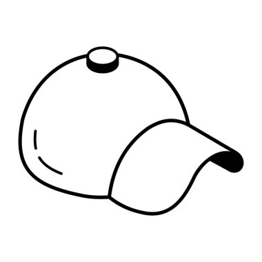 Şapka. Web simgesi vektör illüstrasyonu