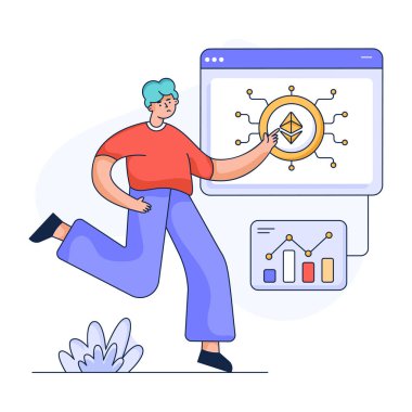 Görev listesinin en iyi düz illüstrasyonu