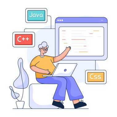 Görev listesinin en iyi düz illüstrasyonu