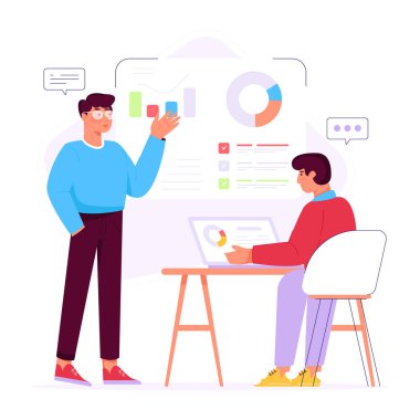 Finansal yönetimin kullanışlı bir düz çizimi