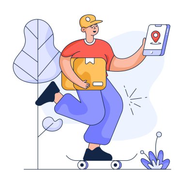 Görev listesinin en iyi düz illüstrasyonu