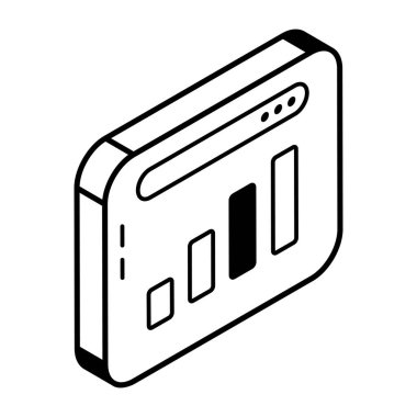 iş grafiği vektör illüstrasyonu