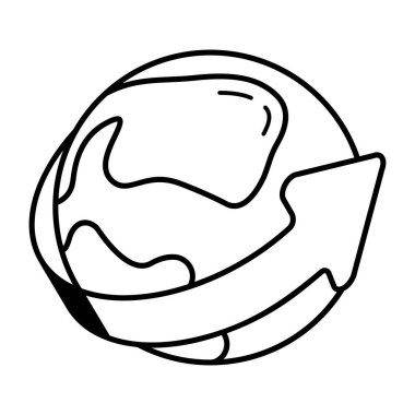 Gezegen Dünya vektör çizimi