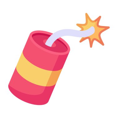 tnt simgesi, vektör illüstrasyonu