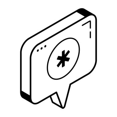 sohbet baloncukları vektör illüstrasyon tasarımı ile konuşma balonu