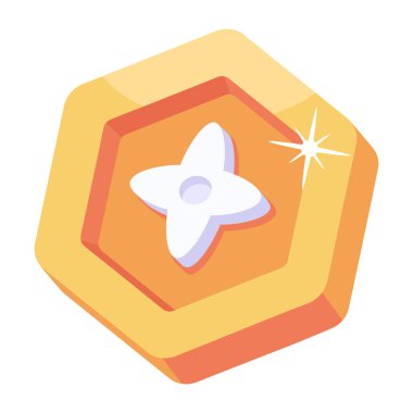 Moda biçimi izole edilmiş arkaplan yıldız simgesi