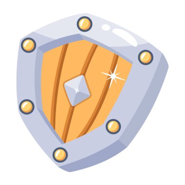 Bir hazine sandığının vektör çizimi