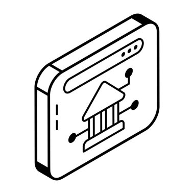 seo modern simgesinin vektör illüstrasyonu