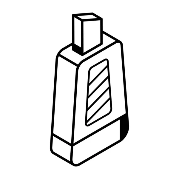 Eine Ikone Des Papierschneidelinien Designs — Stockvektor