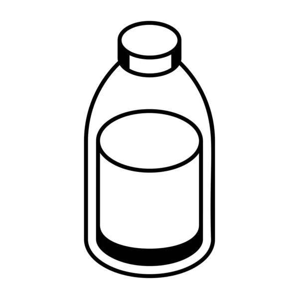 水のボトルのベクトル図 — ストックベクタ