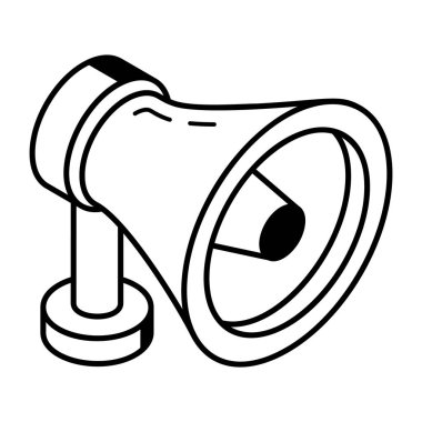 Çizgi film fenerinin vektör çizimi