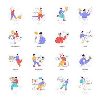 Alt kümesini vektör çizim