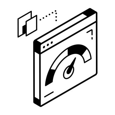 seo modern simgesinin vektör illüstrasyonu