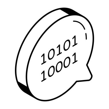 Bir bowling işaretinin vektör çizimi