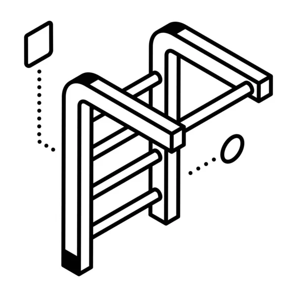 Dibujo Línea Teclado Ordenador — Archivo Imágenes Vectoriales