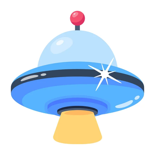 Ufo Web Icon Simple Illustration — Stock Vector