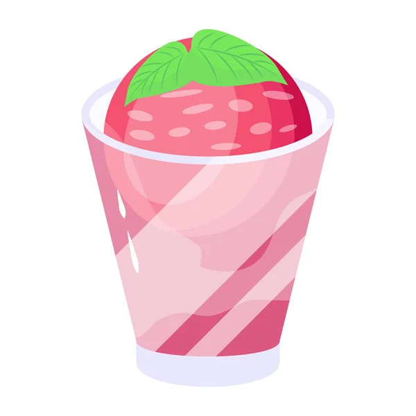 Eiscreme Vektor Illustration Design — Stockvektor