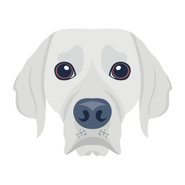 Vector Ilustración Lindo Perro — Vector de stock