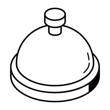 Yiyecek ve içecek sembolünün vektör çizimi