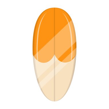 sörf tahtası simgesi vektör illüstrasyon tasarımı 