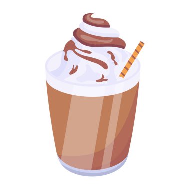 dondurma vektör çizimi tasarımı