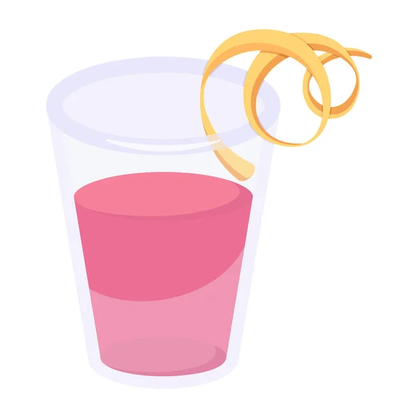 Suco Ilustração Vetor Ícone Web —  Vetores de Stock