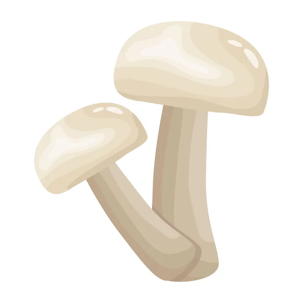 Ícone Cogumelos Ilustração Dos Desenhos Animados —  Vetores de Stock