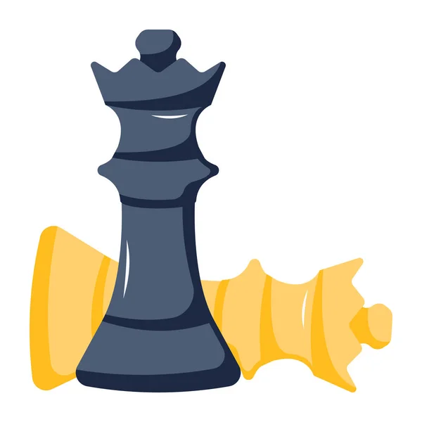 チェスのアイコンベクトルイラスト — ストックベクタ