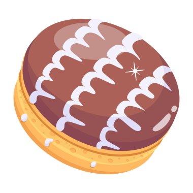 Atıştırmanın vektör çizimi