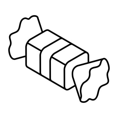 Şeker vektör çizim 