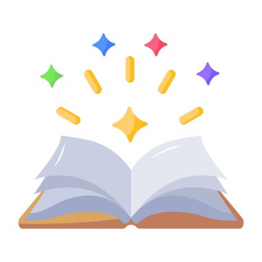 kitap vektörü illüstrasyon grafik tasarımı