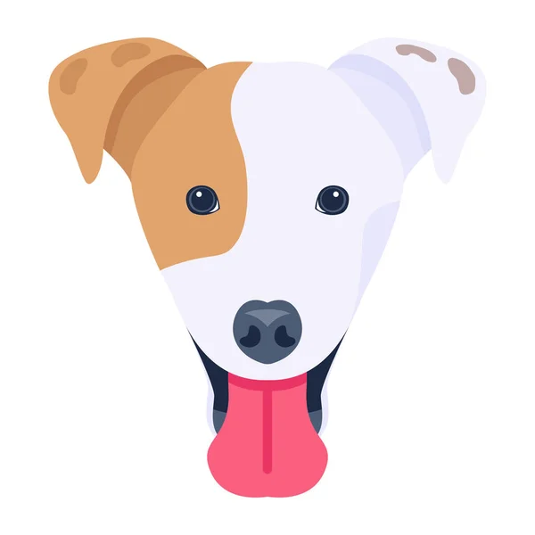 Vector Ilustración Lindo Perro — Vector de stock