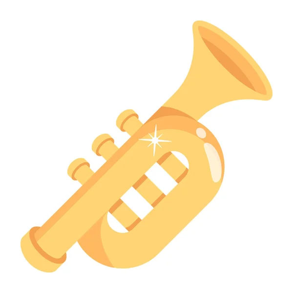 Trumpet Значок Векторні Ілюстрації — стоковий вектор